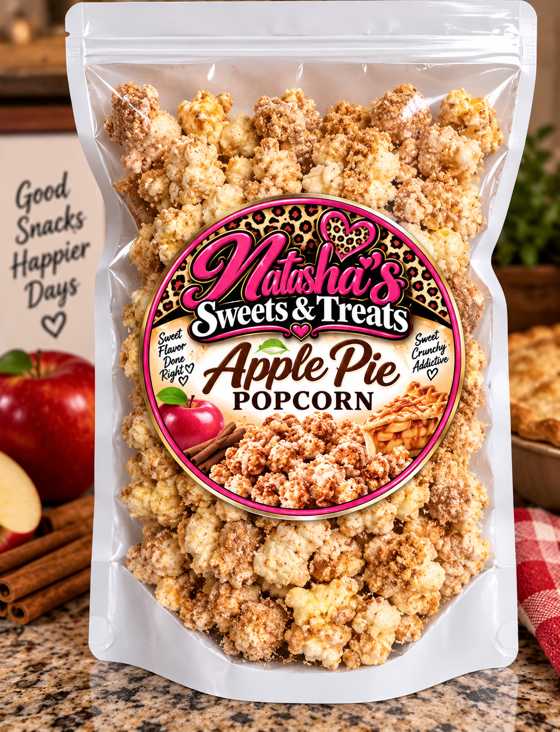 🍎 Apple Pie Gourmet Popcorn