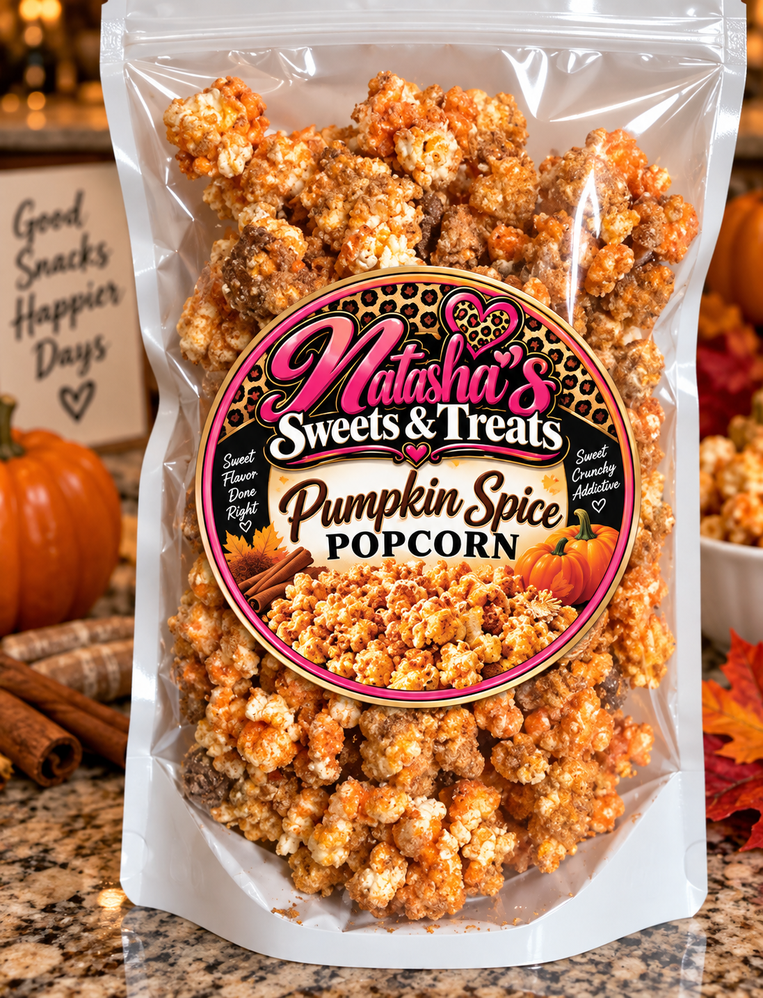 🎃 Pumpkin Spice Gourmet Popcorn